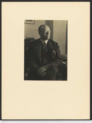Porträtaufnahme Hugh Walpole