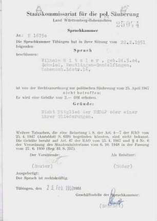 Hitzler, Wilhelm