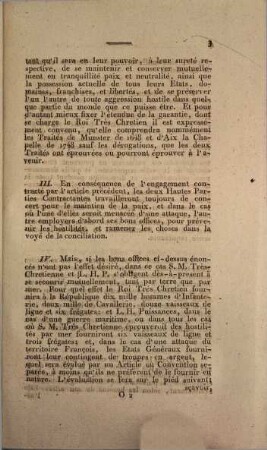 Traité d'alliance entre la France et les provinces unies des Pays bas 1785