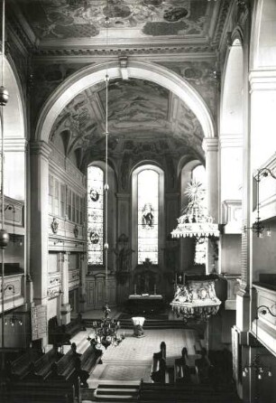 Gotha, Margarethenkirche : Gotha. Margarethenkirche. Inneres nach Osten