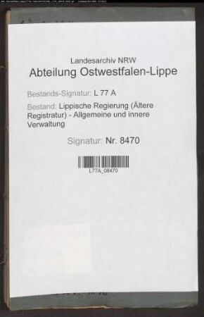 Kommunalwege(-straßen) im Amt Lage, Bd. 12