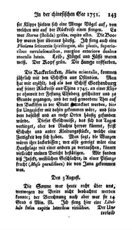 In der chinesischen See 1751