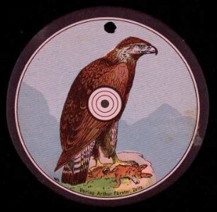Schießscheibe Steinadler (Förster/Zeitz)
