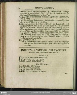 Incluta Academia Erlangensis