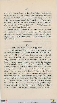 III. Matthaeus Marschall von Pappenheim