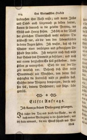 114-121, Eilfte Anfrage