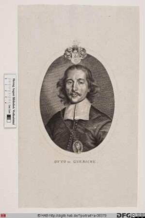Bildnis Otto Guericke (eig. Gericke) (1666 von)