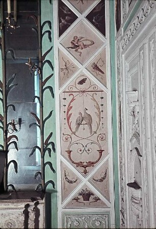 Wandgestaltung nach herculanischen und pompejanischen Vorbildern