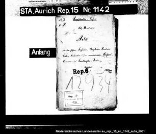 Die Ausleihe von Archivalien zum amtlichen Gebrauch