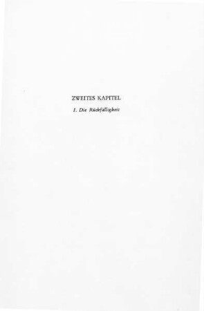 Zweites Kapitel