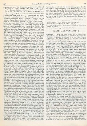 388-389 [Rezension] Pädagogisches Lexikon