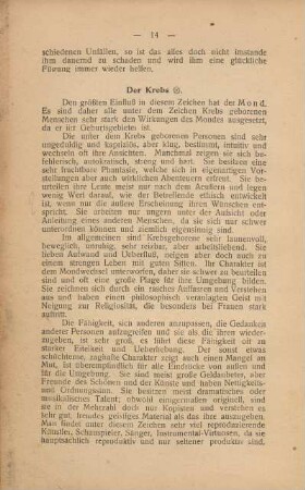 Der Krebs