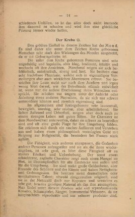 Der Krebs