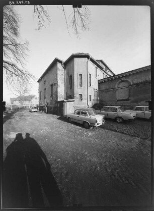 Weinböhla, Kirchplatz 2. Zentralgasthof (um 1905). Rückseite