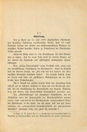 Die rechtliche Natur des Standesherrlichen Steuer-Vorrechts und sein Umfang nach dem Staatsrechte Bayerns
