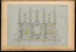 Gedenktafel Monatskonkurrenz Januar 1879: Vorderansicht