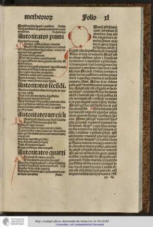 Quoniam autem quattuor cause determinate sunt elementorum, harum autem secundum coniugationes et elementa quattuor accidit esse...