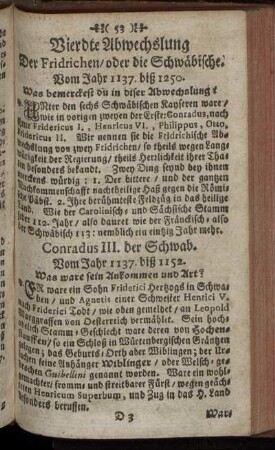Vierdte Abwechslung. Der Fridrichen/ oder die Schwäbische.