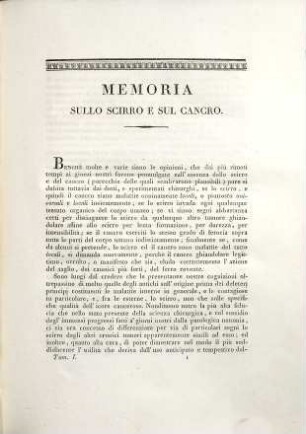 Opuscoli di chirurgia, 1