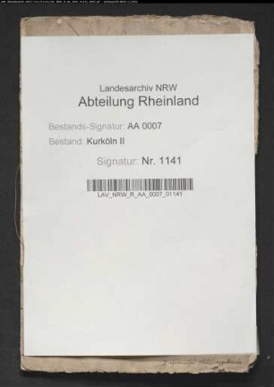 Beschreibung der geistlichen und adligen Güter zu Unkel, Rheinbreitbach, Scheuren, Niederdrees