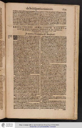 Resolutiones Arrestorum