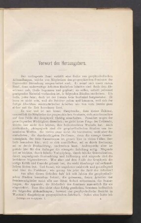 Vorwort des Herausgebers