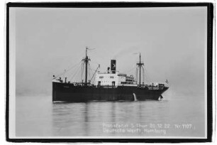 Thor (1922), Frigga.- Seereederei "Frigga" AG, Hamburg
