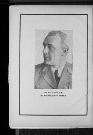 Der Gründer des NSLB. Pg. Staatsminister Hans Schemm