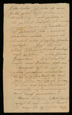 Brief von Carl Friedrich Grimm und Jacob Grimm an Charlotte Amalie Grimm