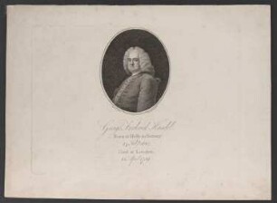 Porträt Georg Friedrich Händel