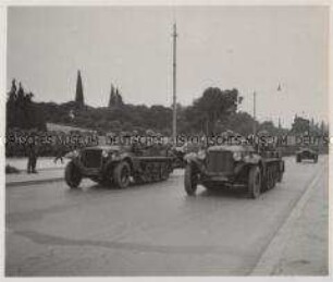 Wehrmachtssoldaten, Siegesparade in Athen