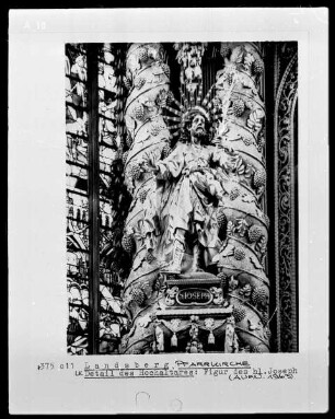 Figur des heiligen Joseph