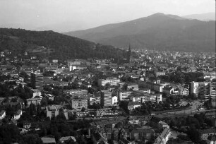 Freiburg: Gesamtbild City, von Westen