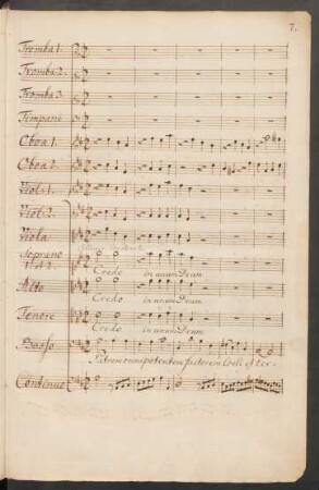 14. Coro: Credo in unum Deum / Patrem omnipotentem