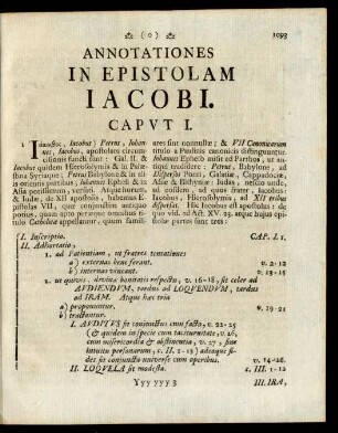 Annotationes In Epistolam Iacobi