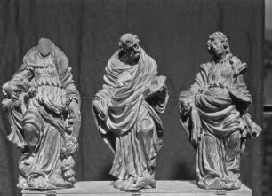 Die Heilige Lucia, Katharina und der Apostel Petrus