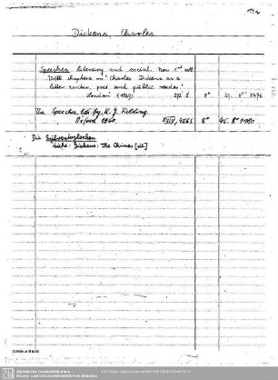 Dickens, Charles