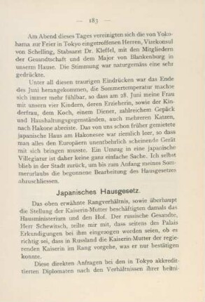 Japanisches Hausgesetz