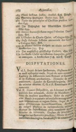Disputationes