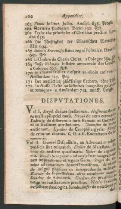 Disputationes