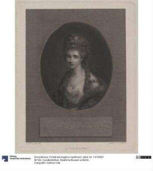 Porträt der Angelica Kauffmann