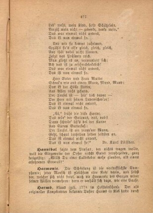 Harms, Klaus (geb. 1778 im Holsteinschen).