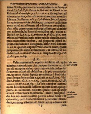 Dissertatio Academica De Instrumentis Communibus