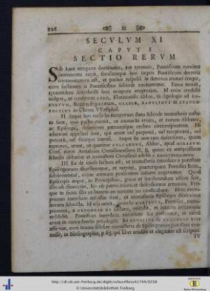 Seculum XI.