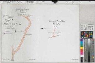 Niederdielfen (Wilnsdorf), Separation Niederdielfen, Urkarte II Niederdielfen Flur 4, Obersdorf Flur 1