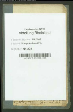 Pensionsrückstände der Witwe Lorrin
