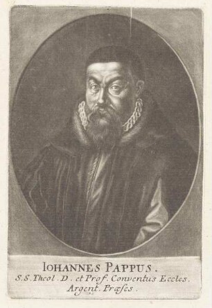 Bildnis des Iohannes Pappus