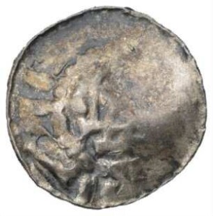 Fundmünze, Sachsenpfennig, um 1000 - 1025