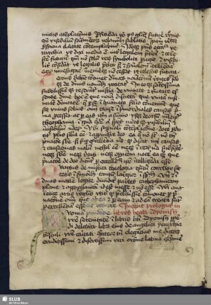 Prologus in libros beati Dyonisii