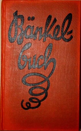"Bänkelbuch", 1930